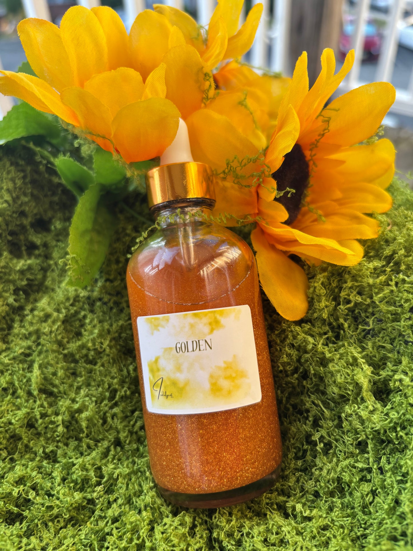 Golden Shimmer Body Oil