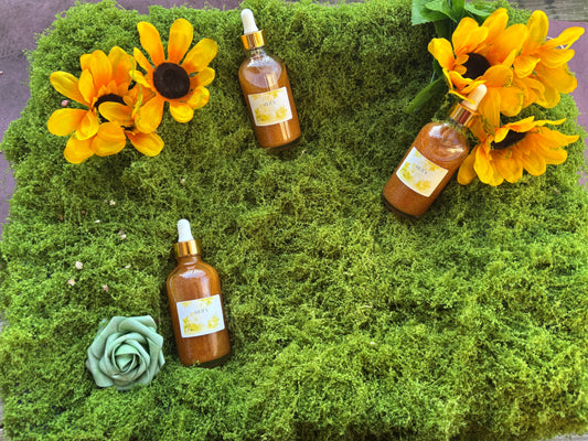 Golden Shimmer Body Oil